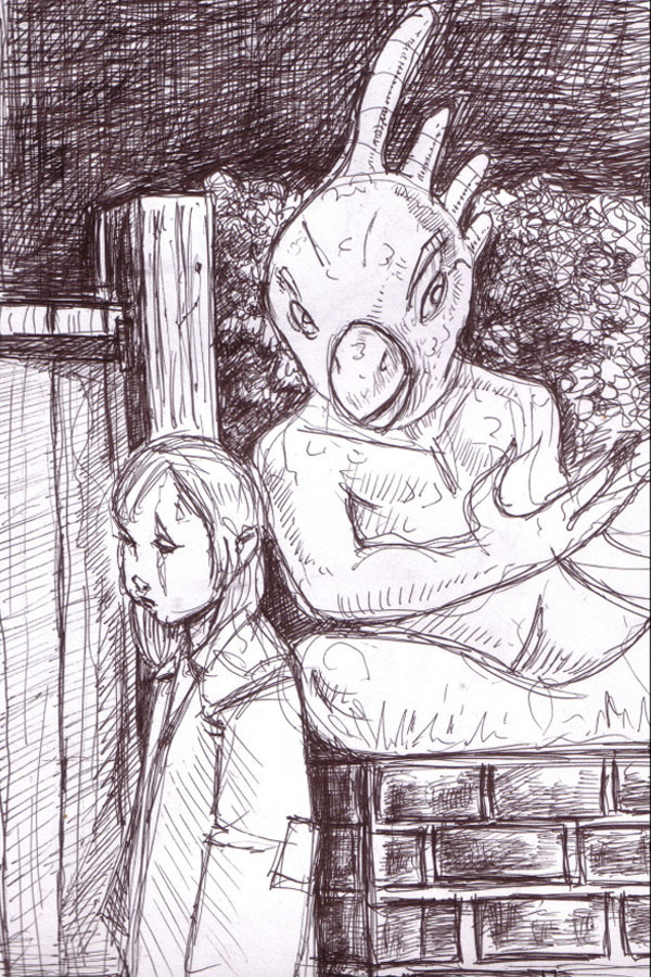 Strange duck sketch