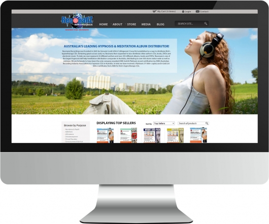 Resonanz website screenshot